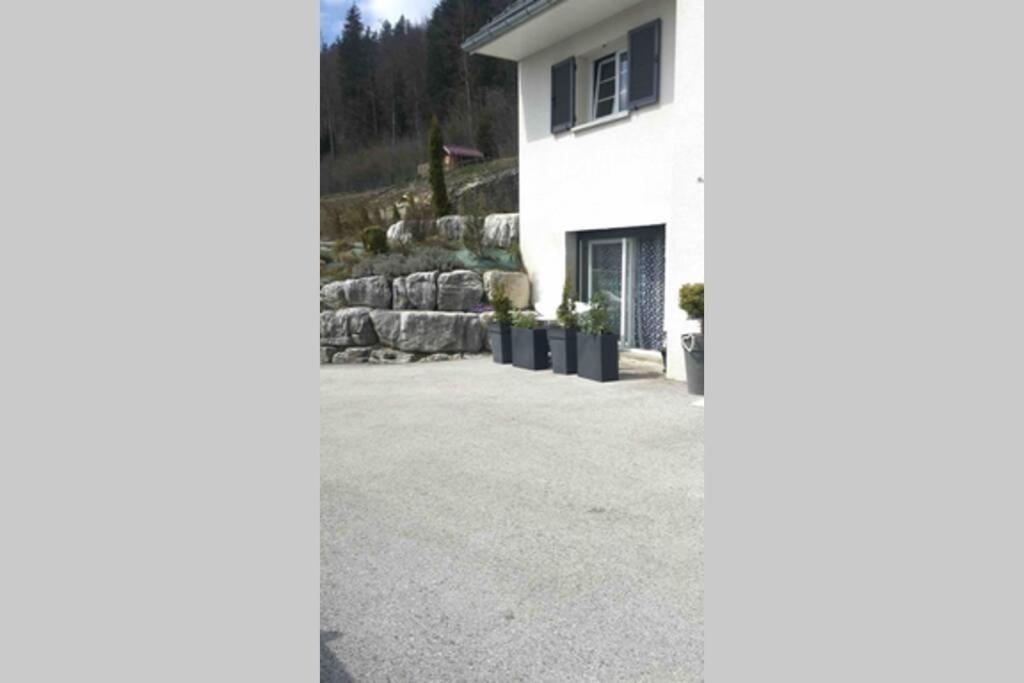 Appartement Rez De Chausse Maison Morbier Exterior foto